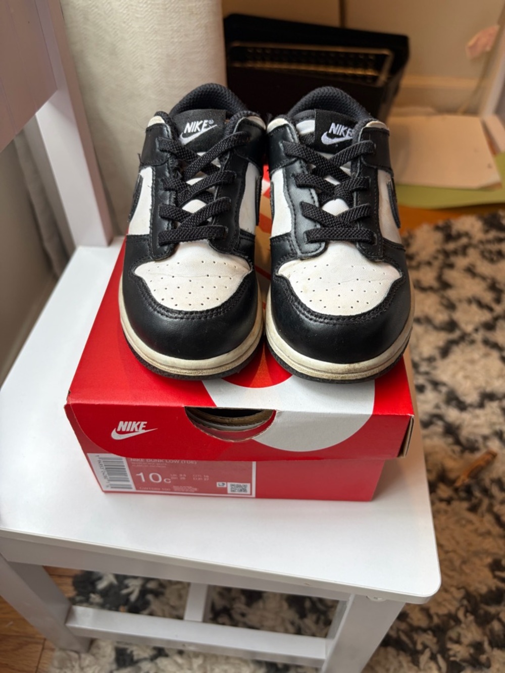 Nike toddler boy sneakers size 10 in box